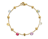 Bracciale Marco Bicego Donna Paradise in Oro giallo Pietre dure BB765-MIX01 - BB765-MIX01